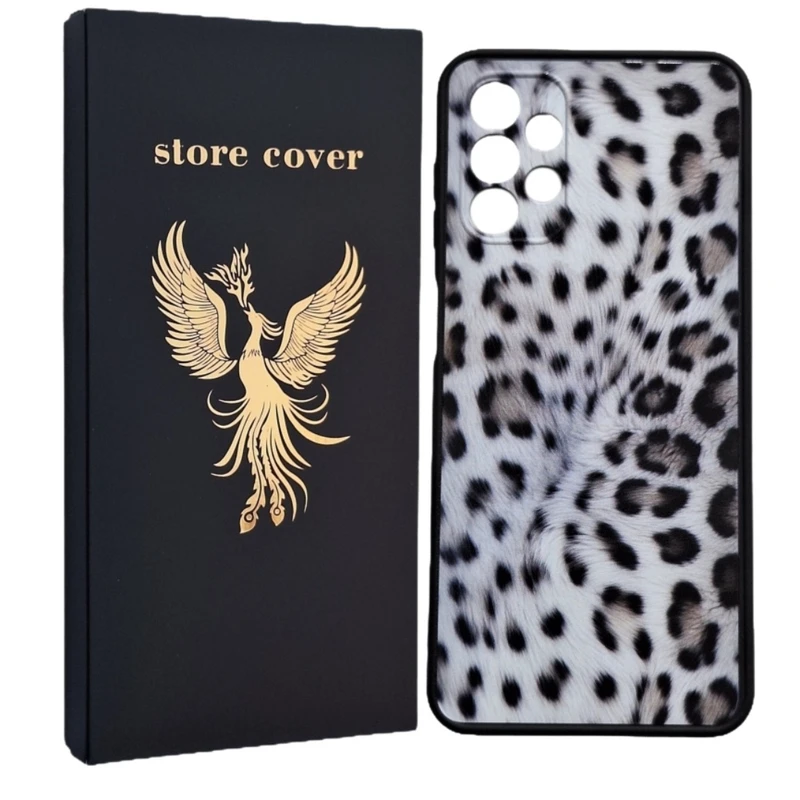  کاور استور کاور طرح پلنگی مدل A52 مناسب برای گوشی موبایل سامسونگ Galaxy a52 / A52S