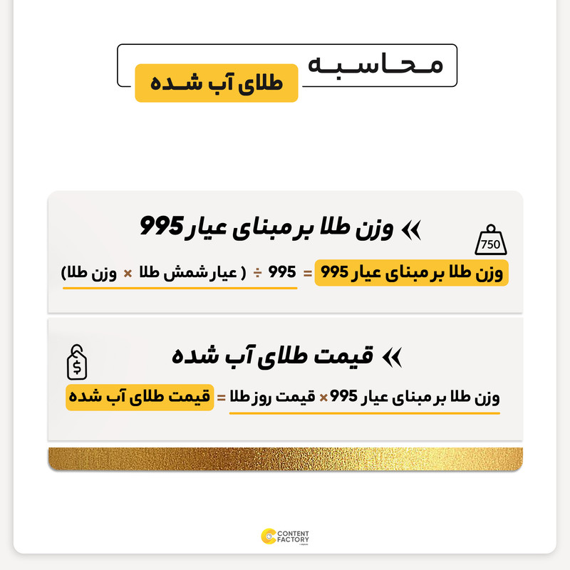 طلای آب شده کد 02 -شمش گلدیس عیار 995