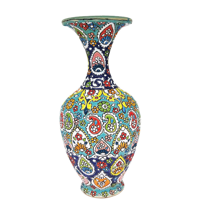 گلدان میناکاری کد 5009