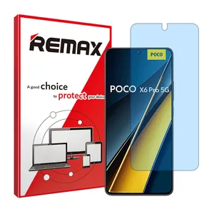 Remax brand shockproof Anti-blue screen protector glass for Xiaomi Poco X6 Pro