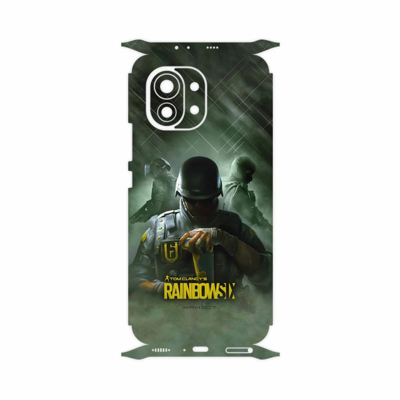 برچسب پوششی ماهوت مدل Rainbow-Six-Game-FullSkin مناسب برای گوشی موبایل شیائومی Mi 11 5G