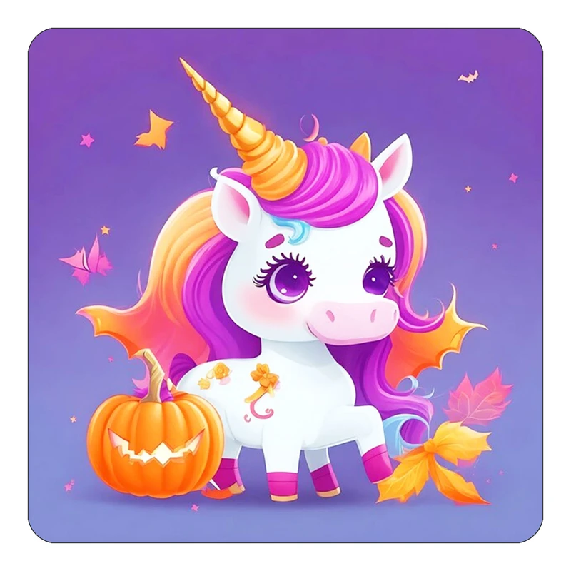 مگنت کاکتی طرح اسب تک شاخ و یونیکورن مدل mp32779