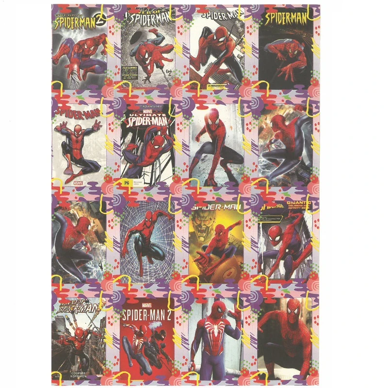 برچسب مدل اسپایدرمن بسته 10 عددی