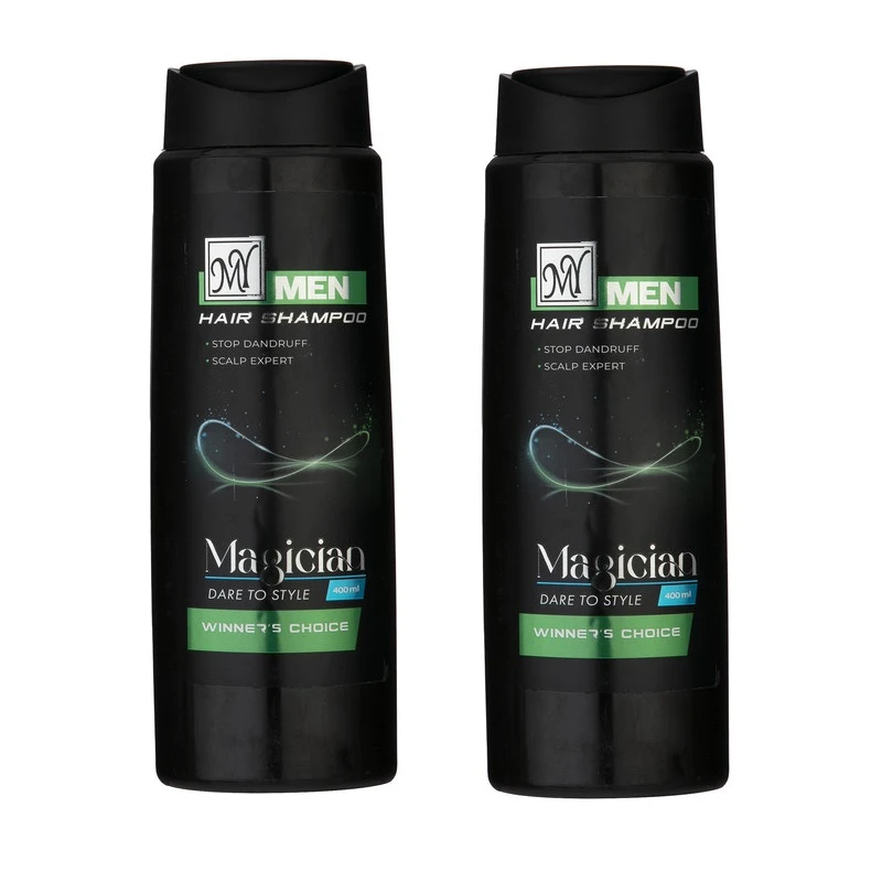شامپو ضد شوره مای مدل Magician Midfield Diamond حجم 400 میلی لیتر مجموعه 2 عددی