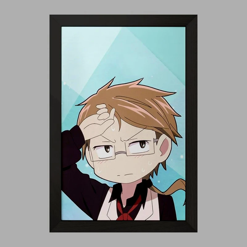 تابلو خندالو مدل کونیکدا سان انیمه سگ های ولگرد بانگو  کد 15640