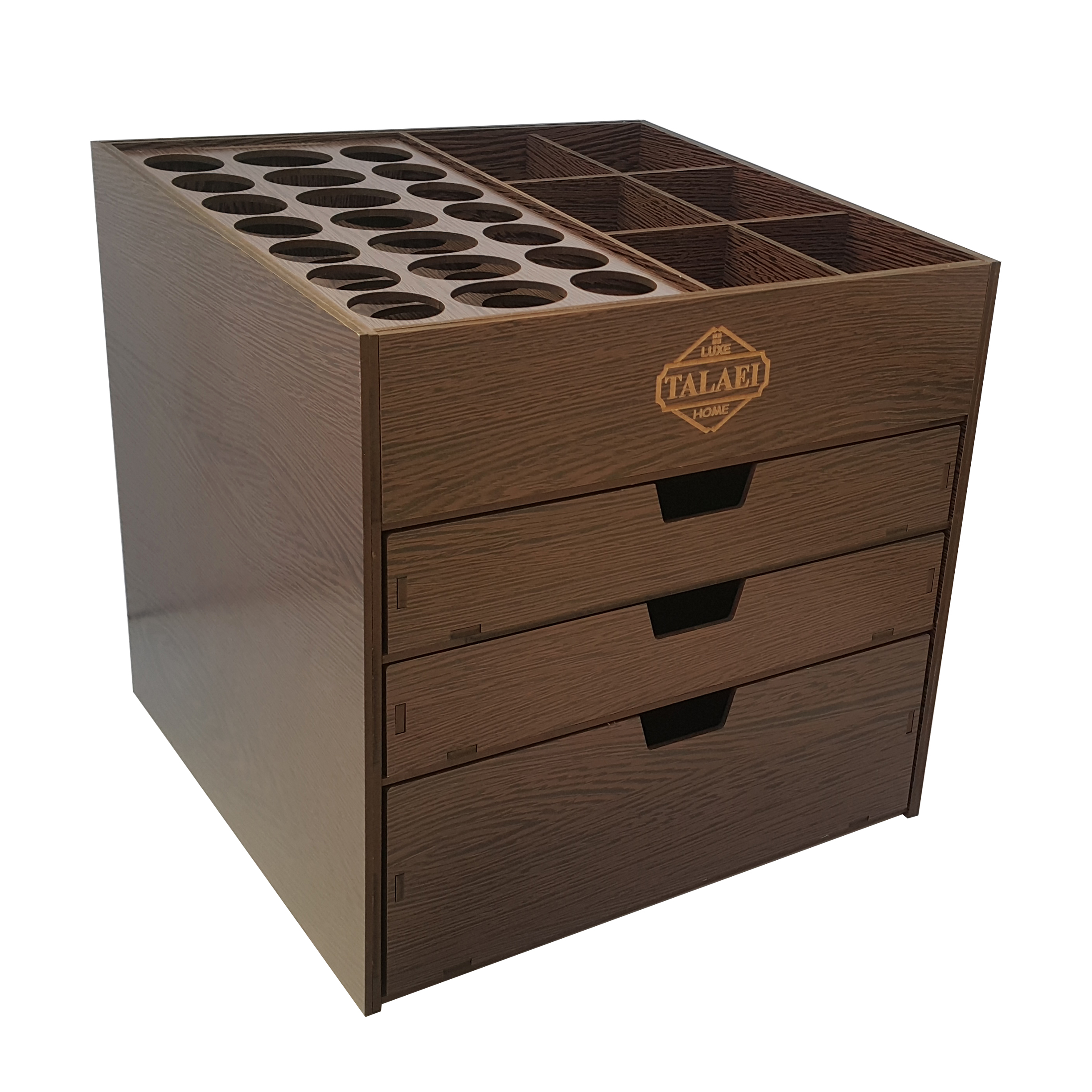 استند لوزام آرایشی لوکس طلائی مدل 002