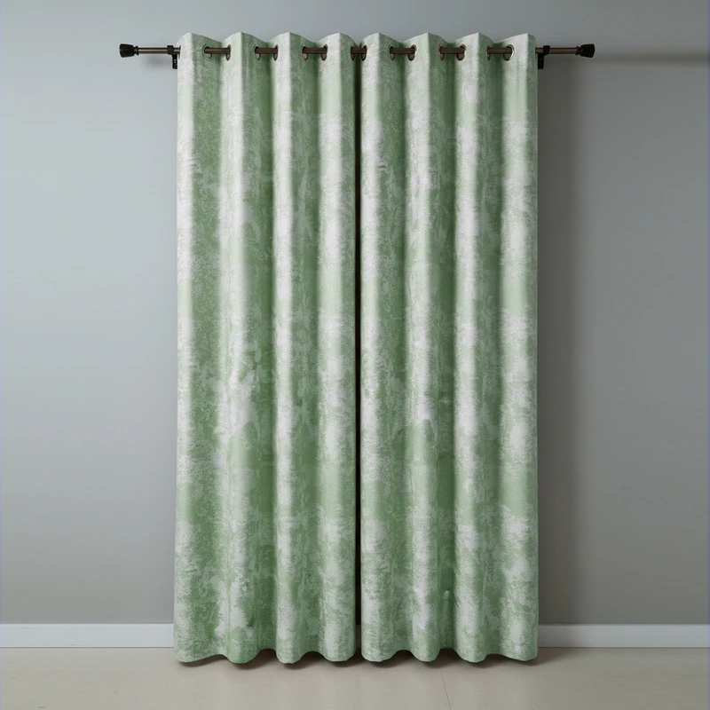 والان پرده مدل مخمل پتینه سایز 280x140 سانتی‌متر