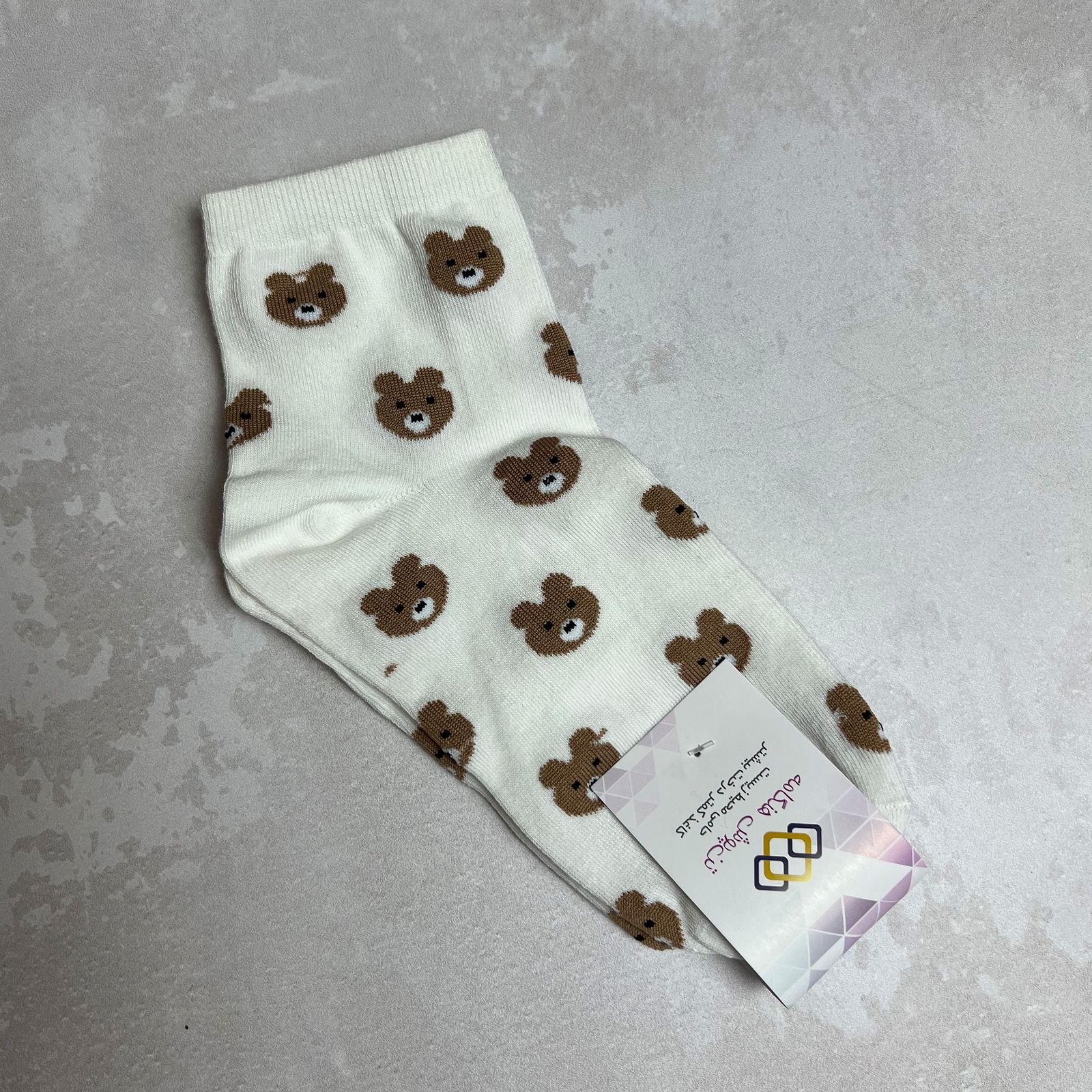 جوراب زنانه تن پوش هنگامه مدل 2025 مجموعه 5 عددی -  - 2