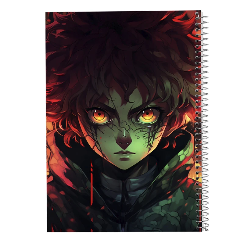 دفتر نقاشی 50 برگ مدوپد مدل Demon Slayer کد DF11003