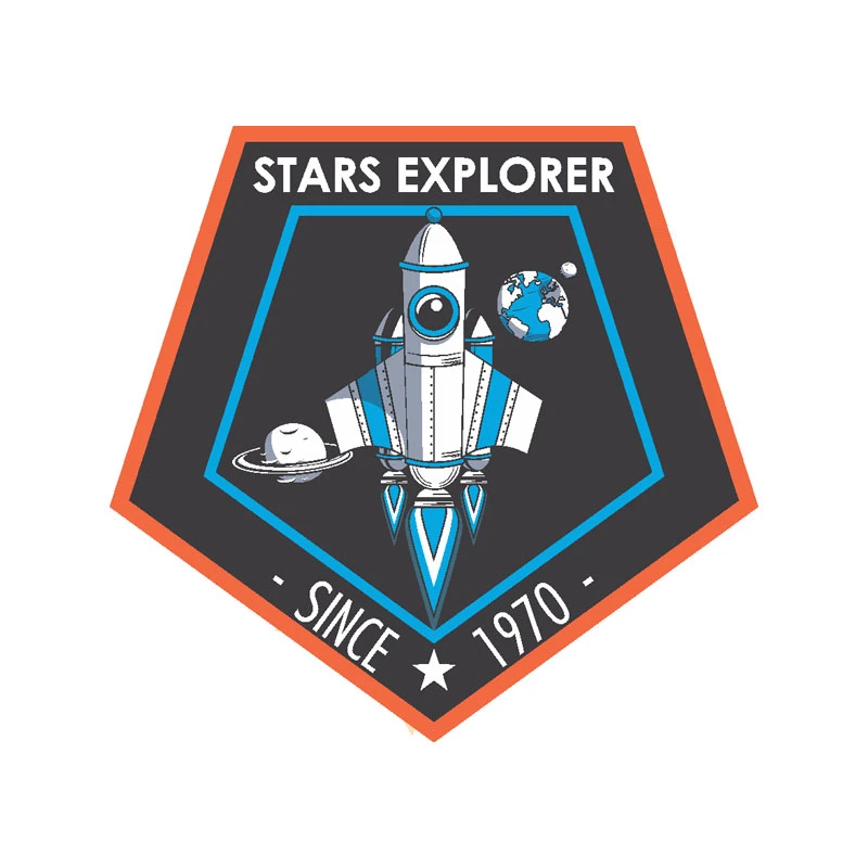 برچسب بدنه خودرو رایسان طرح فضاکد st073