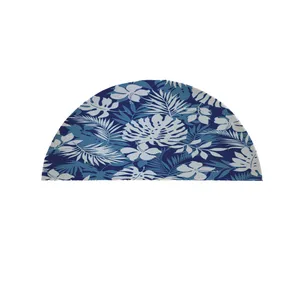 پادری مدل نیم دایره طرح گل کد 9213 سایز 90×45 سانتی متر