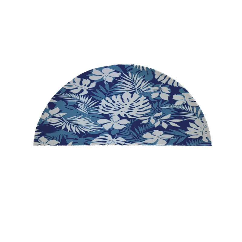 پادری مدل نیم دایره طرح گل کد 9213 سایز 90×45 سانتی متر