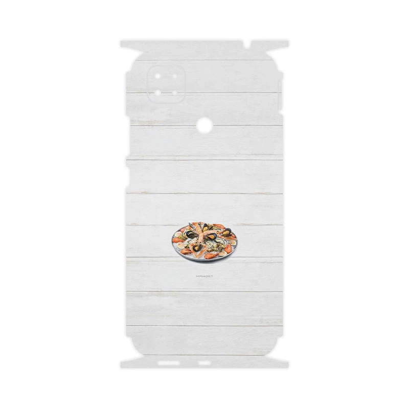 برچسب پوششی ماهوت مدل Seafood-FullSkin مناسب برای گوشی موبایل شیائومی Poco C31