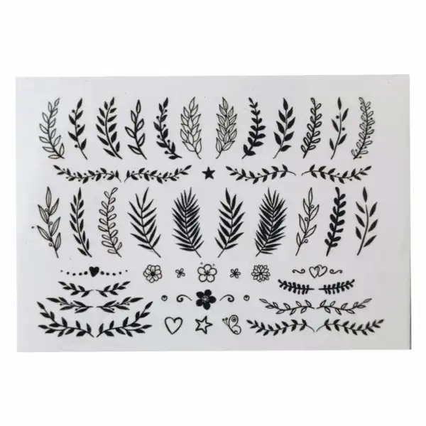 برچسب لنز ناخن مدل A146