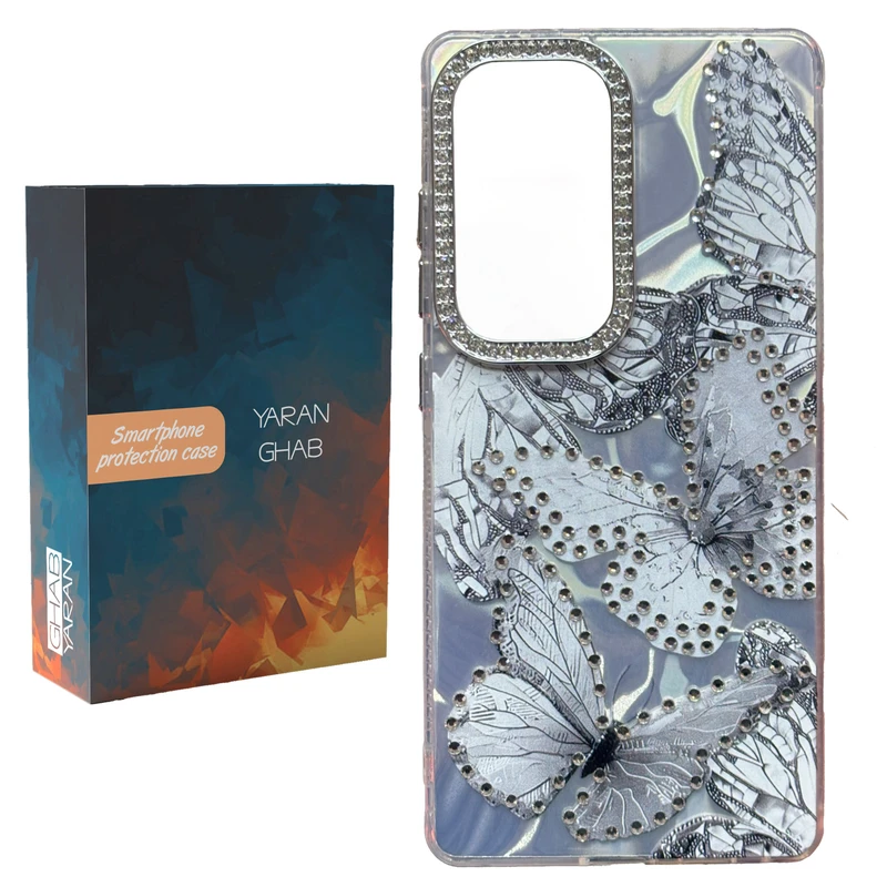 کاور یاران قاب مدل butterfly مناسب برای گوشی موبایل سامسونگ Galaxy A15 4G / A15 5G