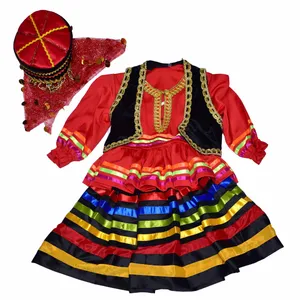 ست 5 تکه لباس محلی دخترانه کد C 302