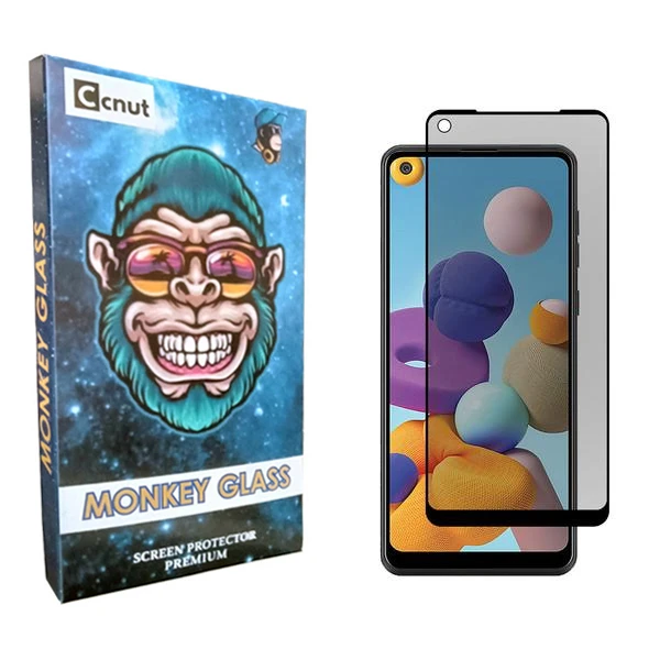 محافظ صفحه نمایش حریم شخصی کوکونات مدل monku مناسب برای گوشی موبایل سامسونگ Galaxy A21s