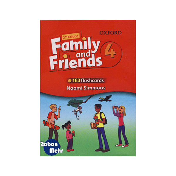 فلش کارت Family And Friends 4 British انتشارات زبان مهر