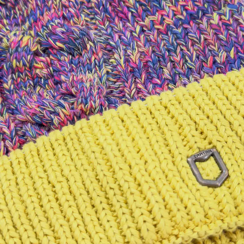 ست کلاه و شال گردن بافتنی بچگانه اندلس مدل 70044