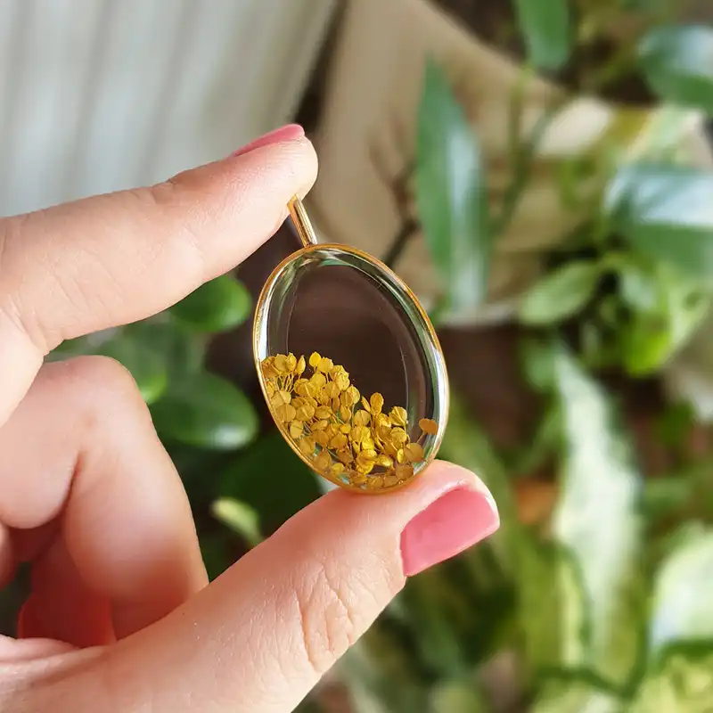 گل خشک مدل رزین اپوکسی