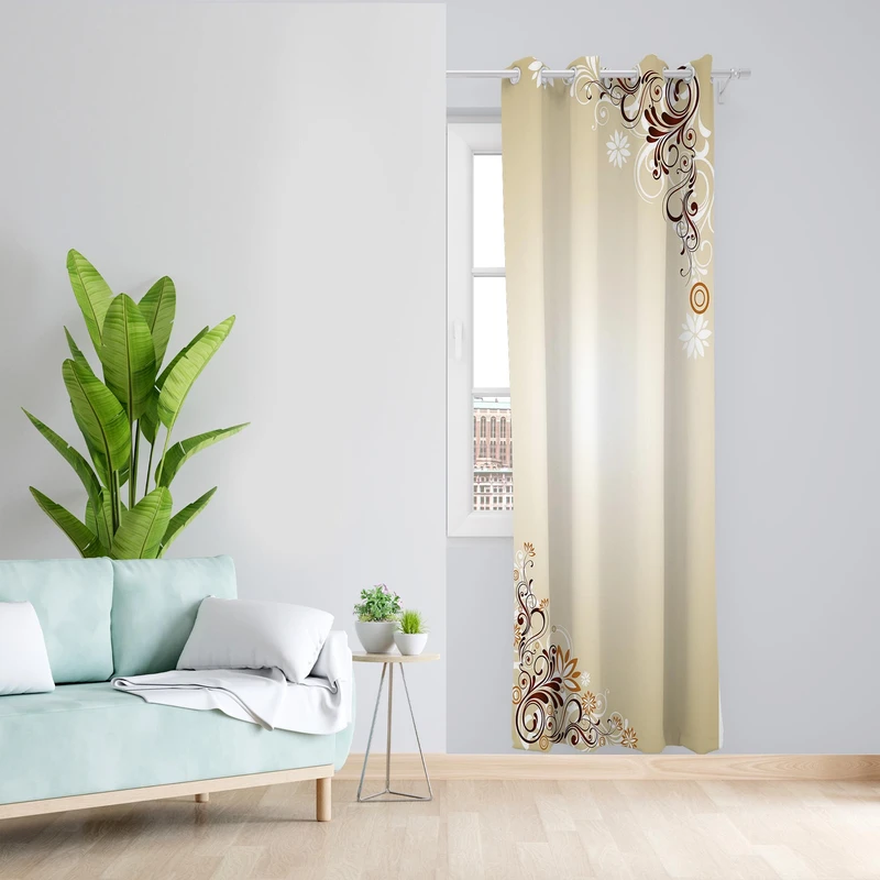 پرده مدل مخمل پانچی کد 1269سایز 140x200 سانتی متر