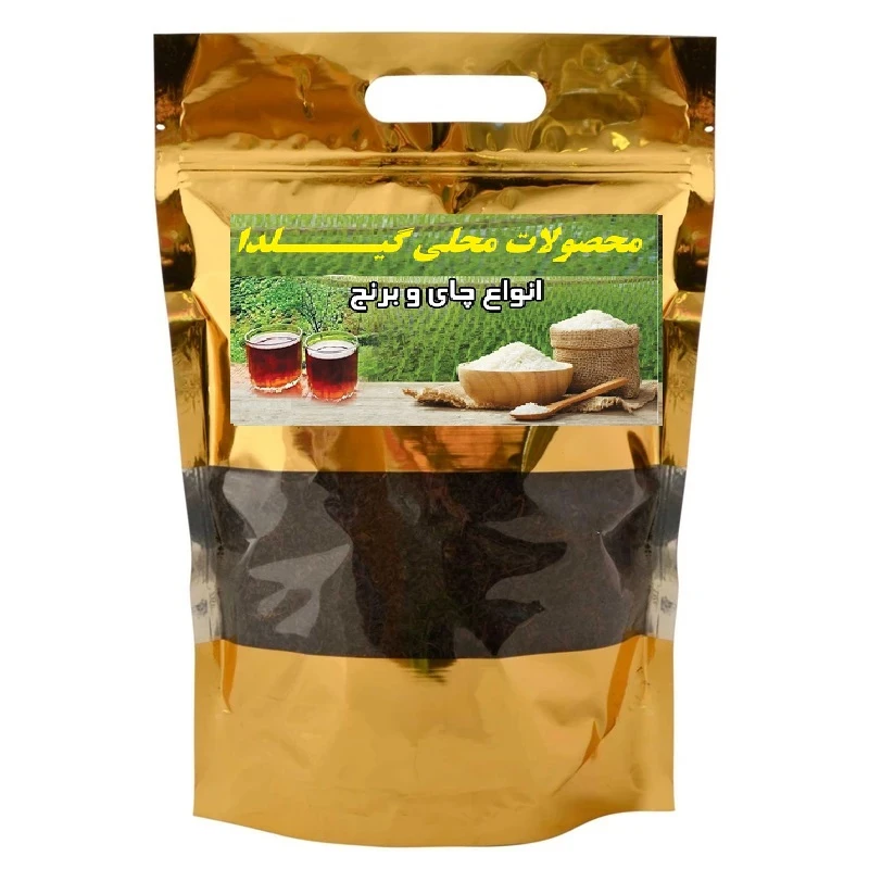 چای سیاه ایرانی سرگل ممتاز زرین - 500 گرم