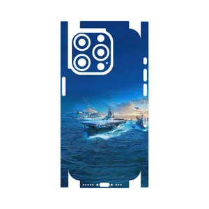 MAHOOT Warship-FullSkin Cover Sticker for Apple iPhone 15 Pro