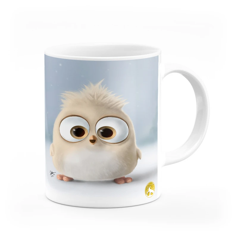 ماگ هومرو طرح انیمیشن پرندگان خشمگین The Angry Birds مدل MG3229