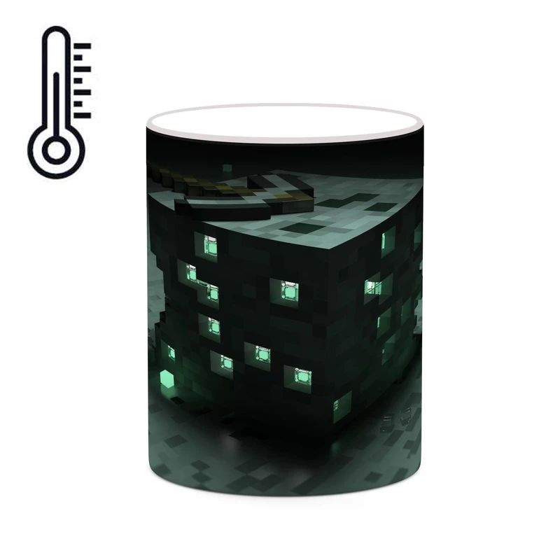 ماگ حرارتی کاکتی طرح ماینکرافت minecraft مدل mgh41454
