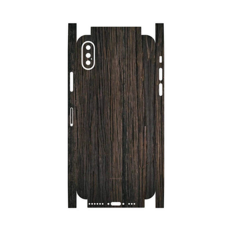 برچسب پوششی ماهوت مدل Burned Wood-FullSkin مناسب برای گوشی موبایل اپل iPhone XS