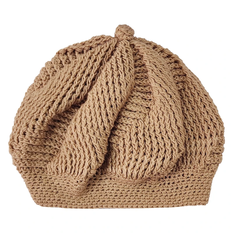 کلاه بافتنی زنانه مدل مریم كد ZHT01-LCR