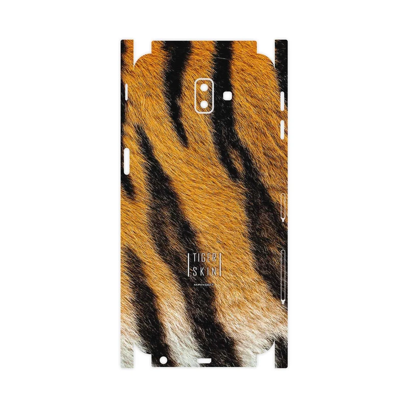 برچسب پوششی ماهوت مدل Tiger Skin-FullSkin مناسب برای گوشی موبایل سامسونگ Galaxy J6 Plus