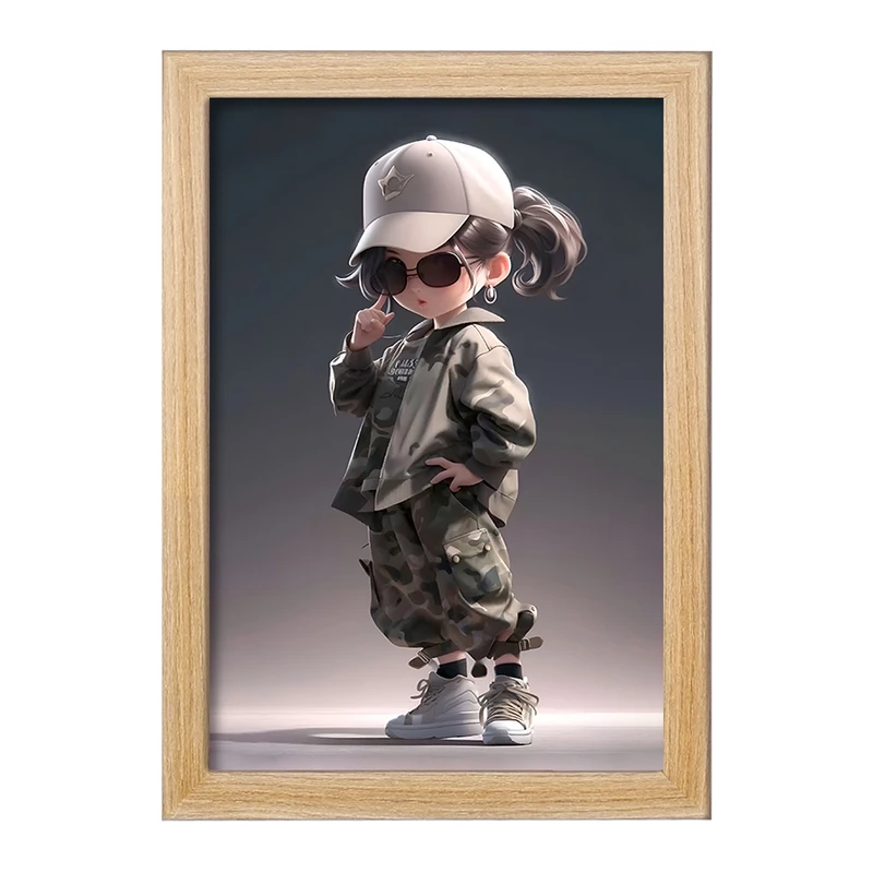 تابلو خندالو مدل دخترانه کد F4039