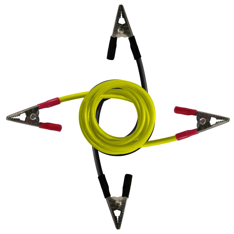 کابل اتصال باطری به باطری خودرو مدل Plus 950A-2.5m مجموعه 2 عددی