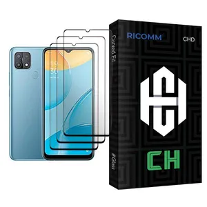 Ricomm CH Glass MIX003 Screen Protector For Oppo A15 Pack Of 3