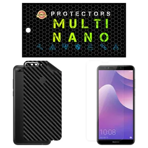 Multi Nano X-SFC Screen Protector For Huawei Y7 Prime 2018 with back skin