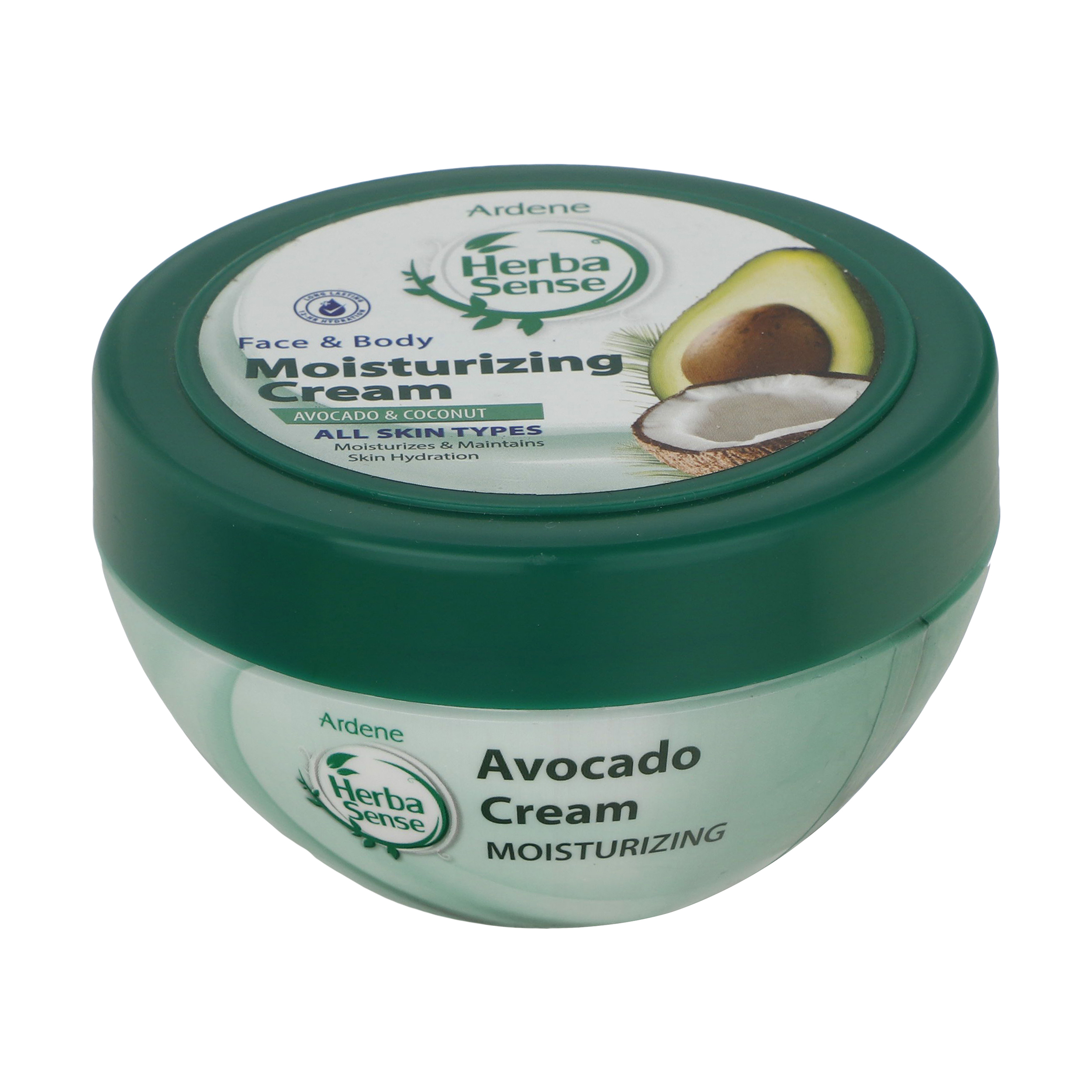 کرم مرطوب کننده آردن هرباسنس مدل Avacado & Coconut وزن 150 گرم