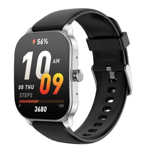 ساعت هوشمند امازفیت مدل Pop 3S Smart watch دارای قابلیت های کنترل موسیقی (Music Player)، قابلیت مکالمه از طریق بلوتوث، پشتیبانی از زبان فارسی در منو و سیستم‌عامل بند سیلیکون