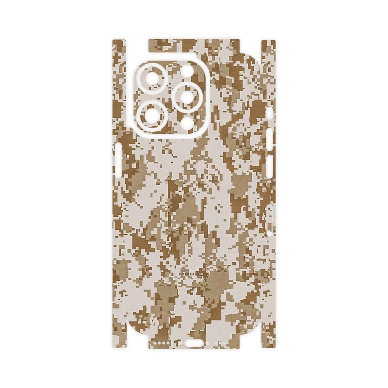برچسب پوششی ماهوت مدل Army_Desert_Pixel-FullSkin مناسب برای گوشی موبایل اپل iPhone 15 Pro