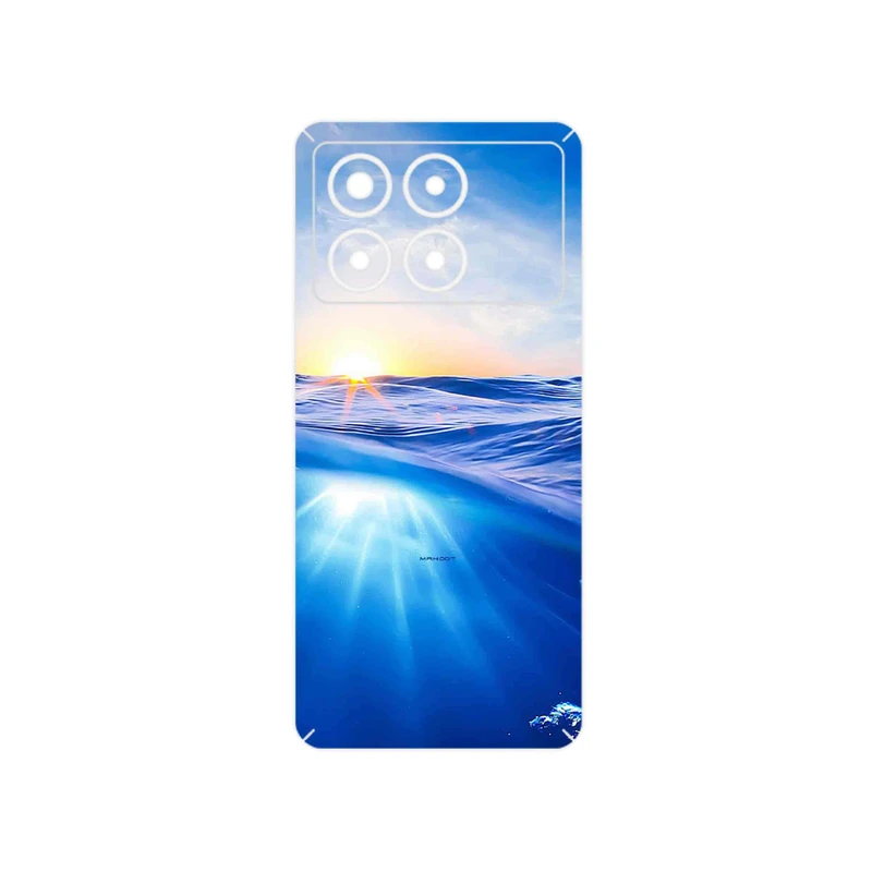 برچسب پوششی ماهوت مدل Ocean مناسب برای گوشی موبایل شیائومی Poco X6 Pro