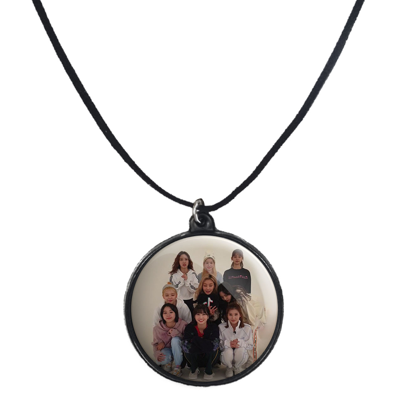 گردنبند پرمانه طرح تو ایس کد pmb.19723 مدل دو طرفه