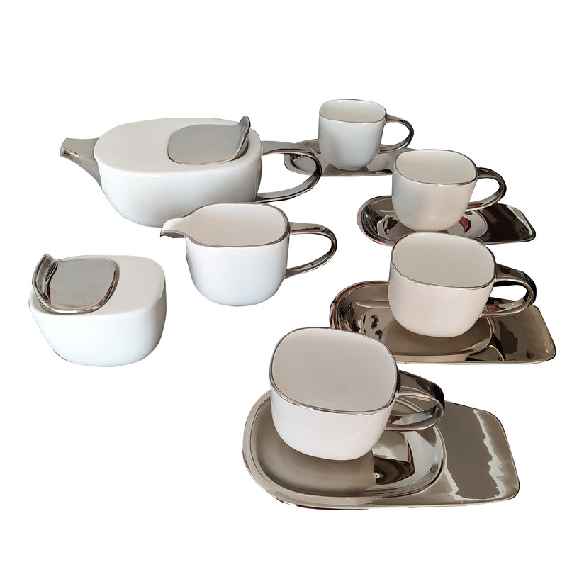 سرویس چای خوری 13 پارچه کد 001