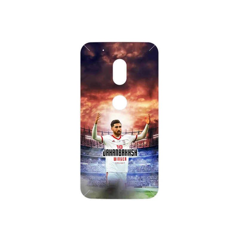 برچسب پوششی ماهوت مدل Alireza Jahanbakhsh مناسب برای گوشی موبایل موتورولا Moto G4 Play