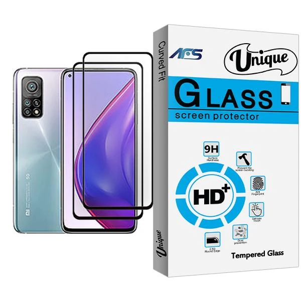 محافظ صفحه نمایش ای اف اس مدل Unique Glass MIX002 مناسب برای گوشی موبایل شیائومی Mi 10T Pro 5G بسته دو عددی
