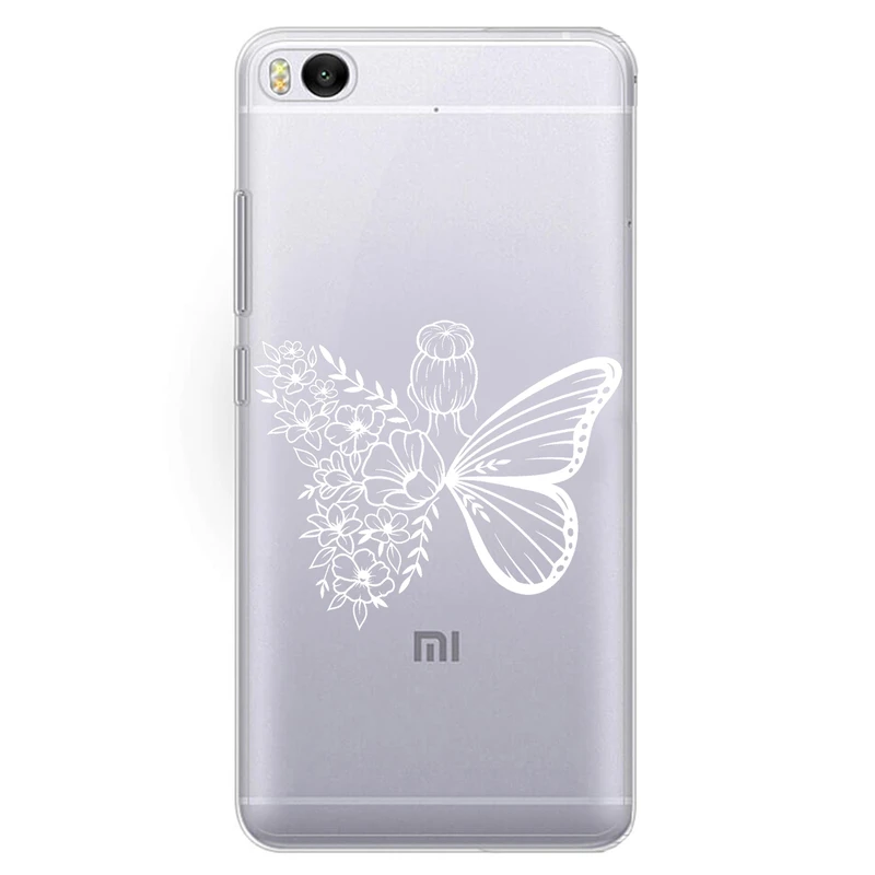 کاور مگافون طرح دختر پروانه ای مدل C53-W مناسب برای گوشی موبایل شیائومی Mi 5s   