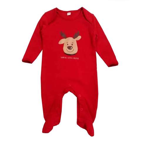 سرهمی نوزادی مدل کریسمس کد D56