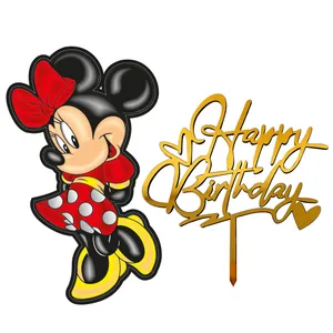 تاپر تزیین کیک مدل میکی موس مجموعه 2 عددی