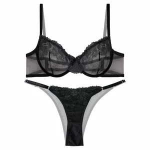 ست سوتین و شورت زنانه نوشه پوش کد 86003