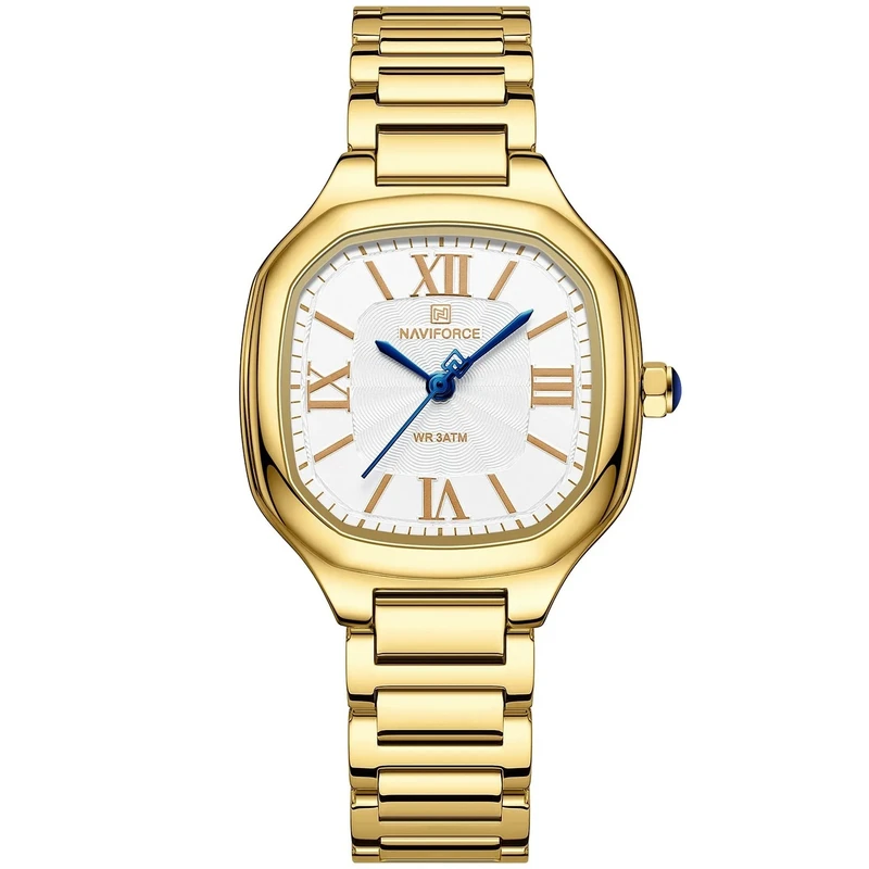 ساعت مچی عقربه ای زنانه نیوی فورس مدل NF5042 GWG