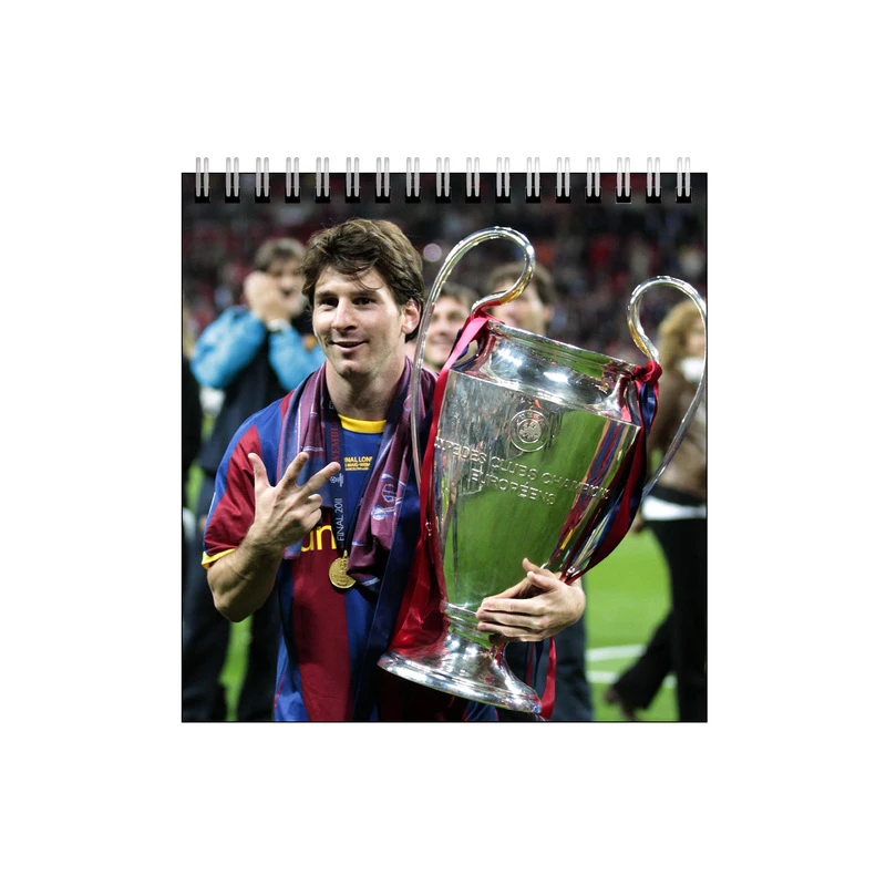 دفتر طراحی طرح لیونل مسی کد 0074131